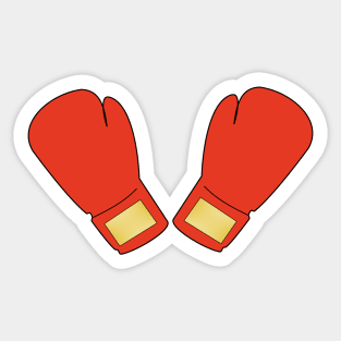 Boxing gloves Sticker